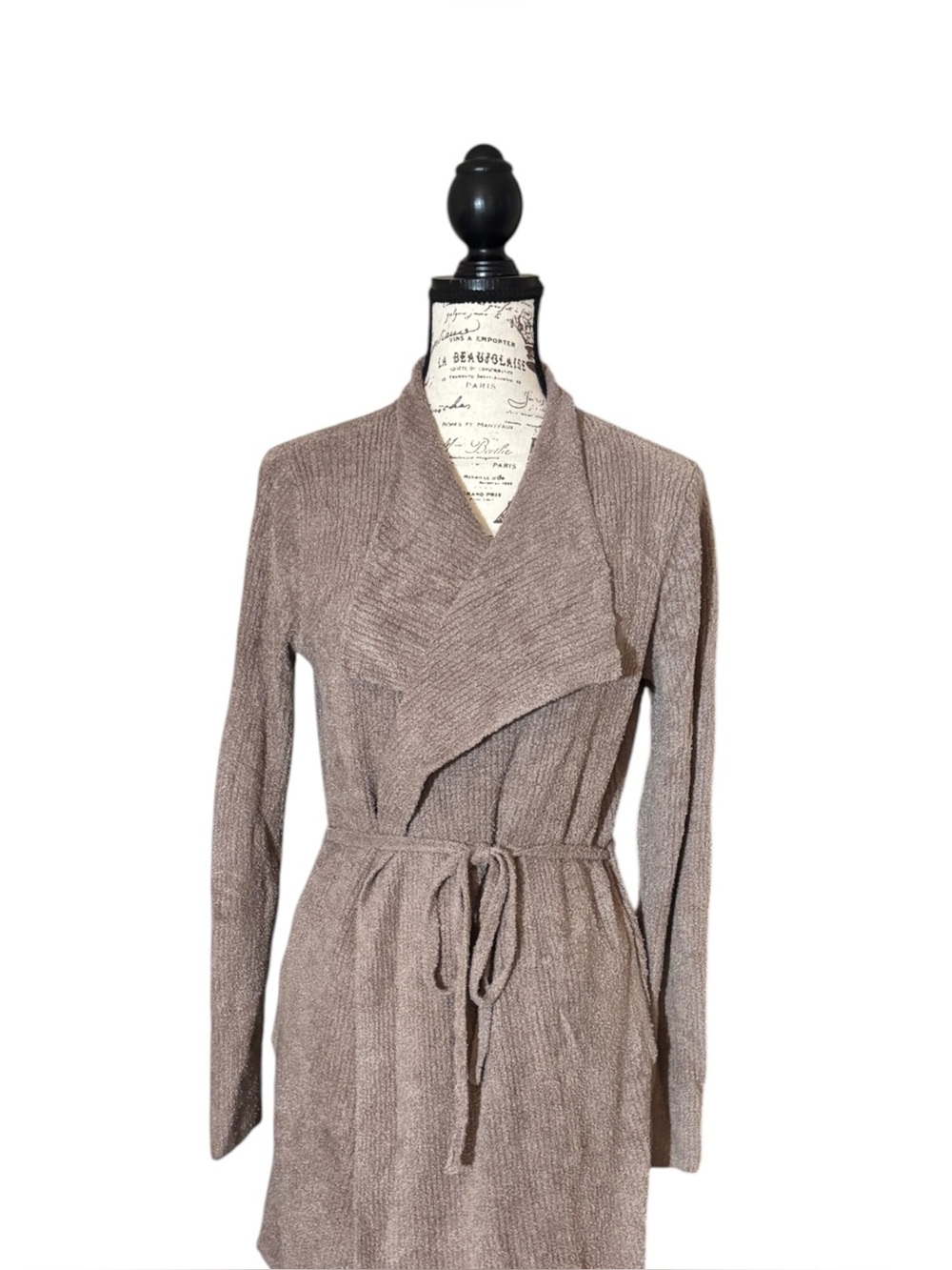 Barefoot Dreams CozyChic Lite Wrap Cardigan/Robe - Size S